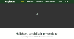 Desktop Screenshot of helichem.nl